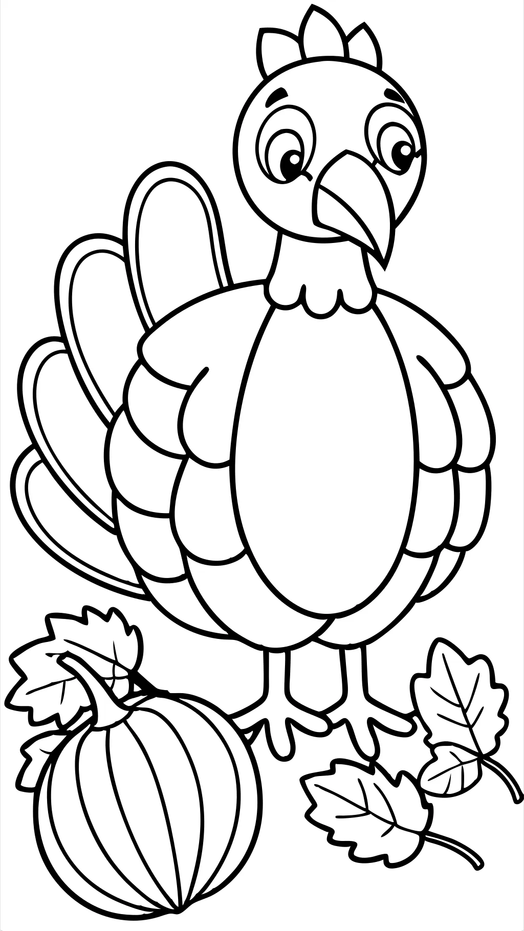 turkey coloring page